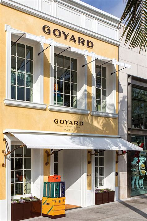 goyard beverly hills photos|where can you buy goyard.